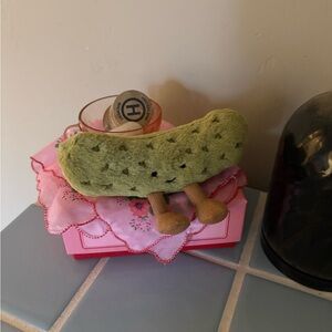 Jellycat Olive Green Pickle Plush